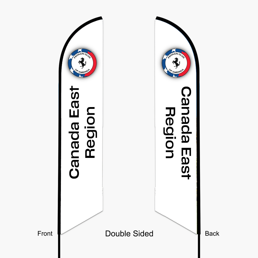 Feather Convex Flag