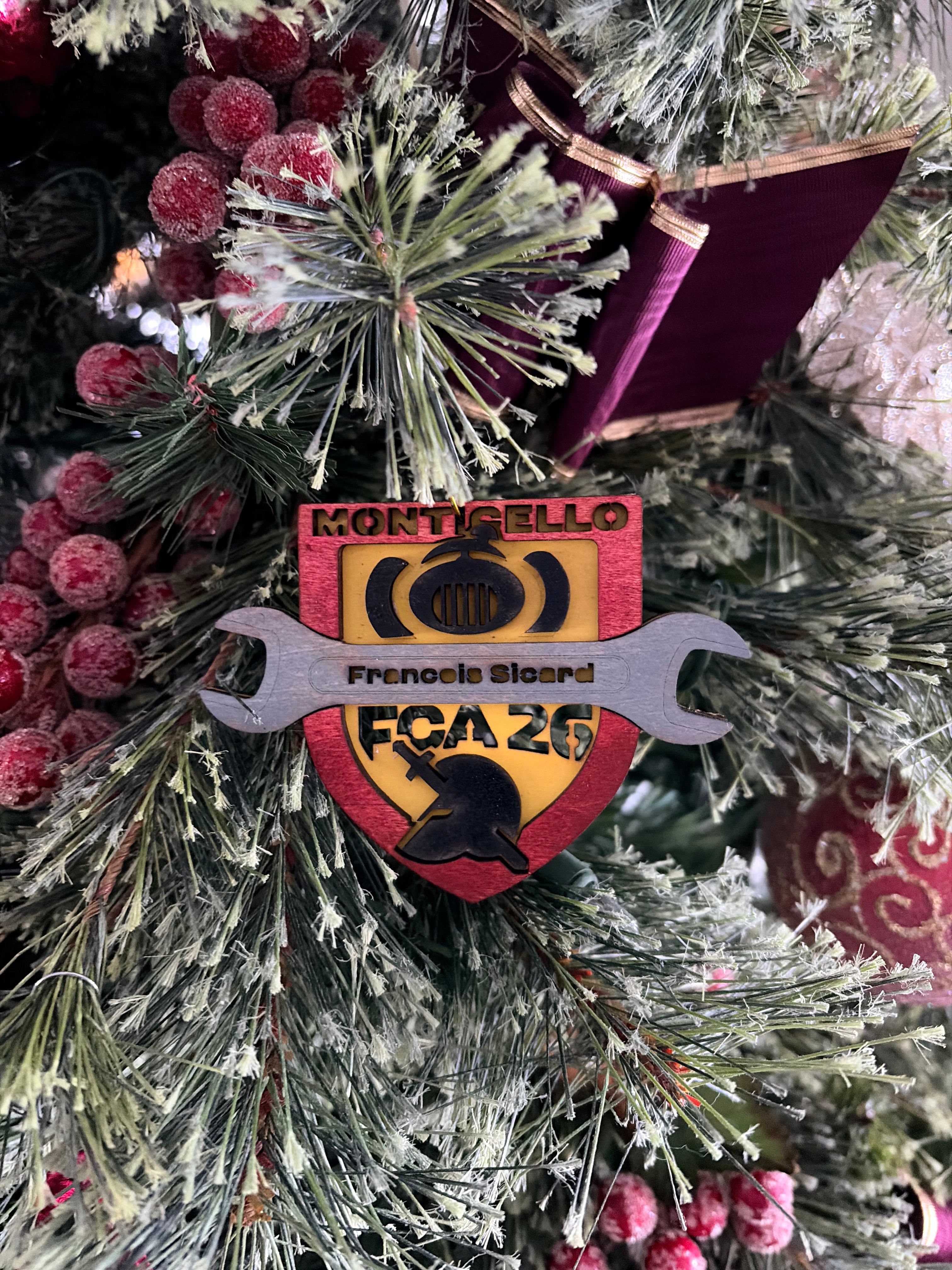 Annual Meet 2026 Monticello Ornament