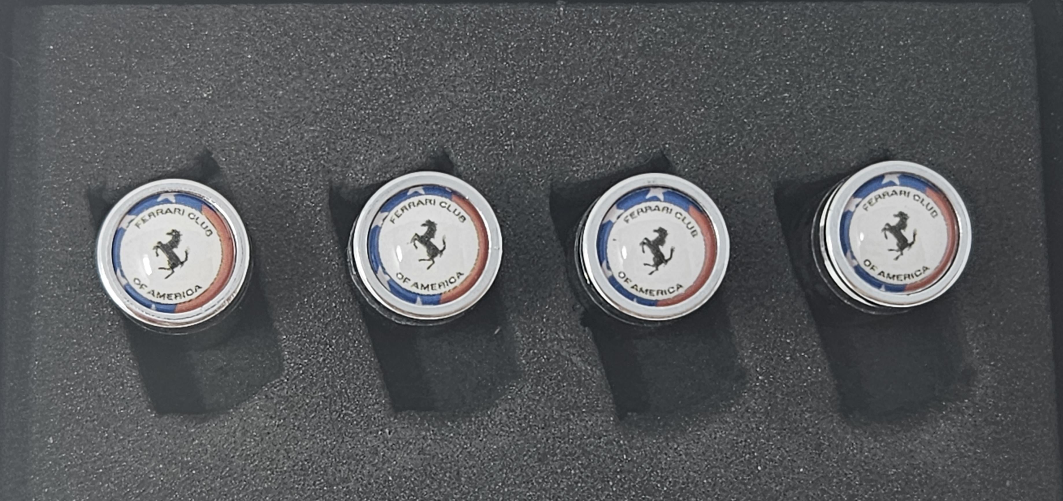 Ferrari Club of America Tire Caps – Ferrari Club Regalia Store