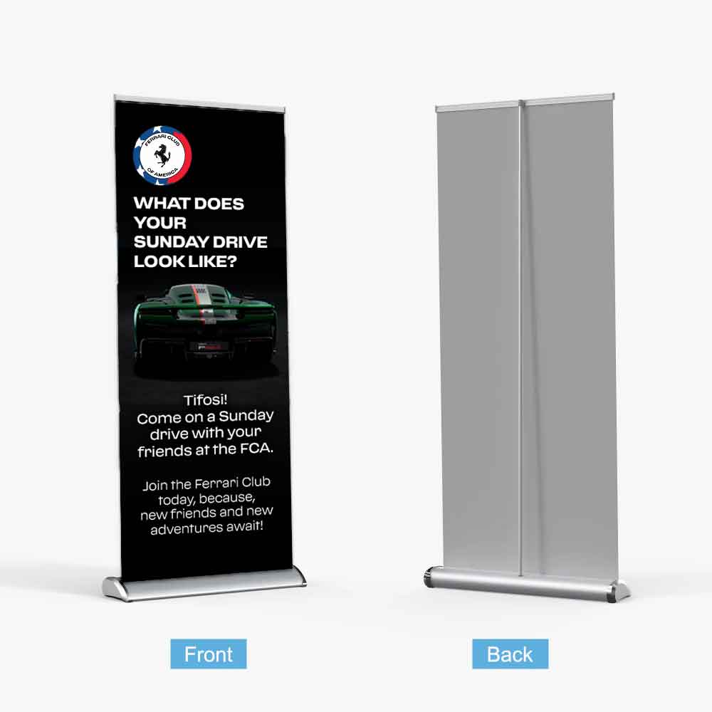 Deluxe Retractable Banner
