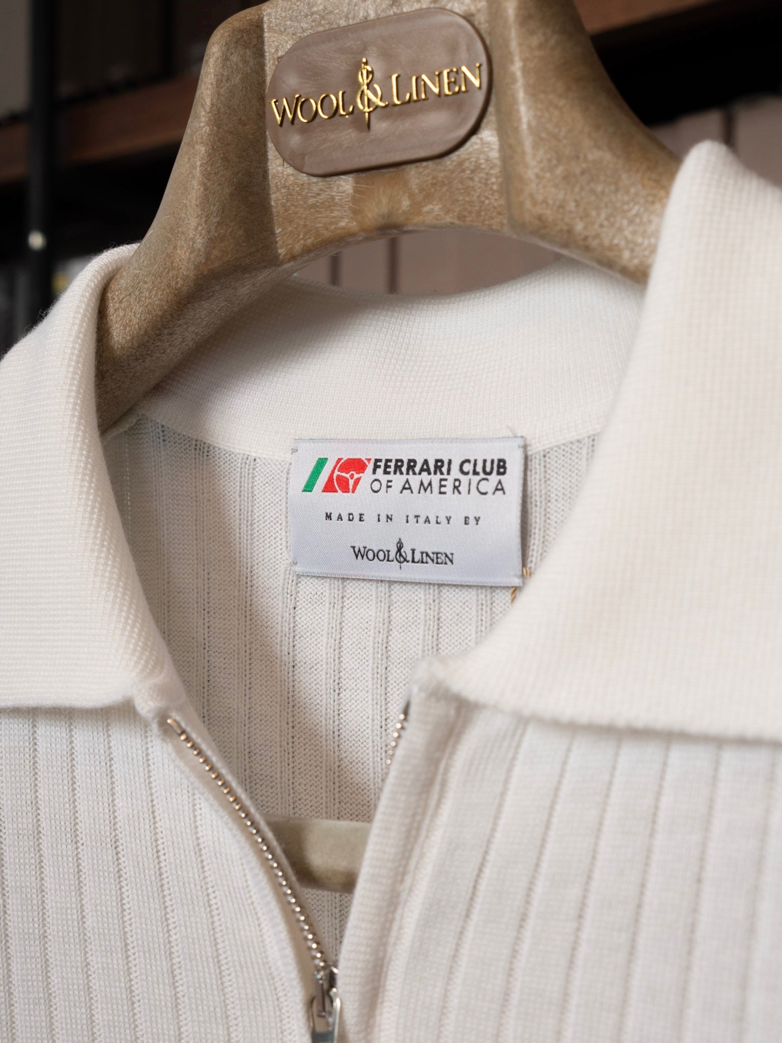 Ferrari Club Custom Knit by Wool & Linen