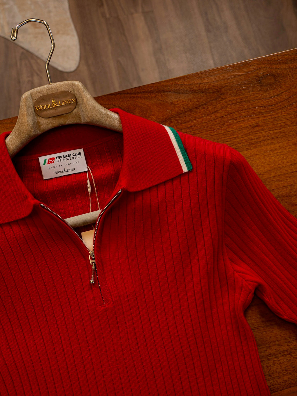 Ferrari Club Custom Knit by Wool & Linen