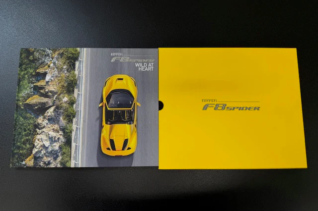 Genuine Ferrari Brochures